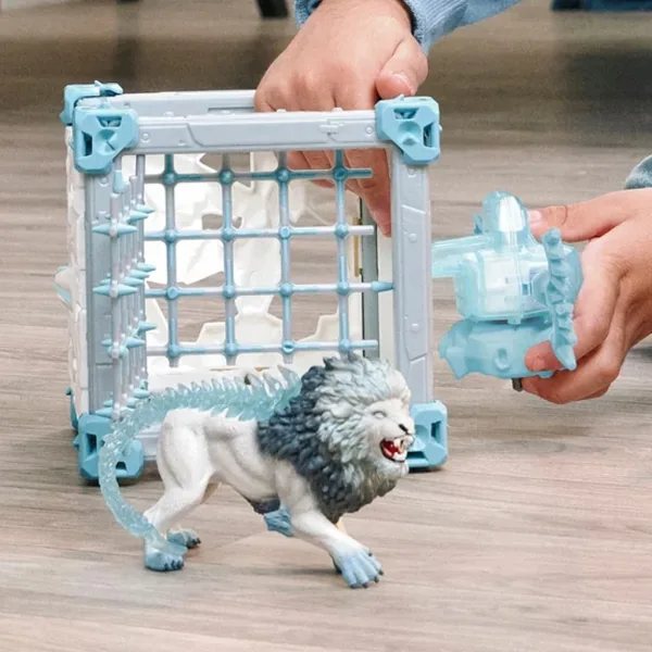 Schleich: Eldrador BattleCave – Zestaw z lodowym lwem (42766) zdjęcie 2