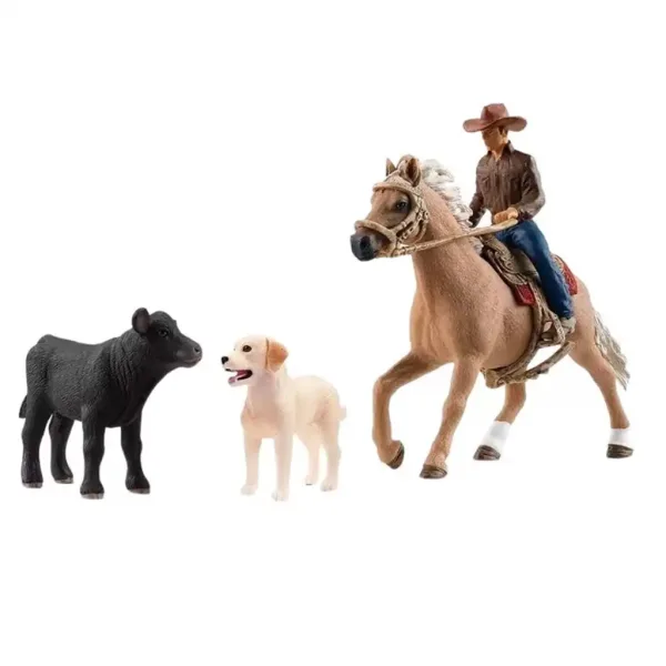 Schleich: Farm World – Zestaw do zabawy Westernowa jazda konna (42578) zdjęcie 2