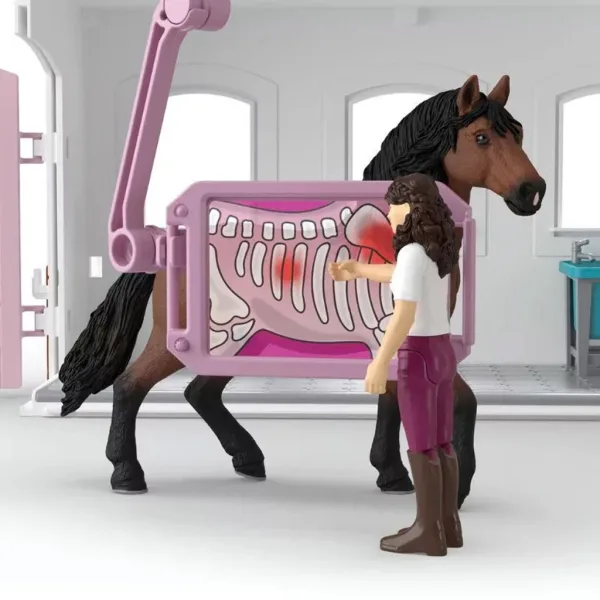 Schleich: Horse Club Wesoły Szpital dla Koni zestaw do zabawy (42787) zdjęcie 5