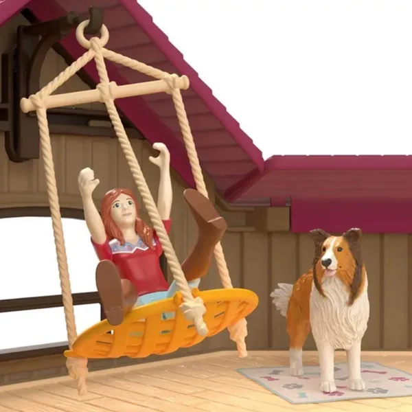 Schleich: Horse Club Willa nad jeziorem i stajnia (42785) zdjęcie 10