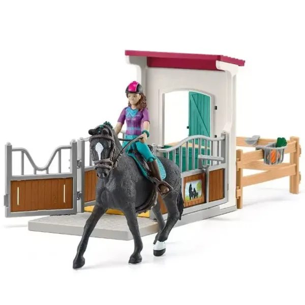 Schleich: Horse Club - Zestaw zabawkowy Lisa i Storm z końmi zdjęcie 2