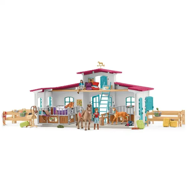 Schleich: Horse Club - Zestaw do zabawy w centrum jeździeckim (42567) zdjęcie 2