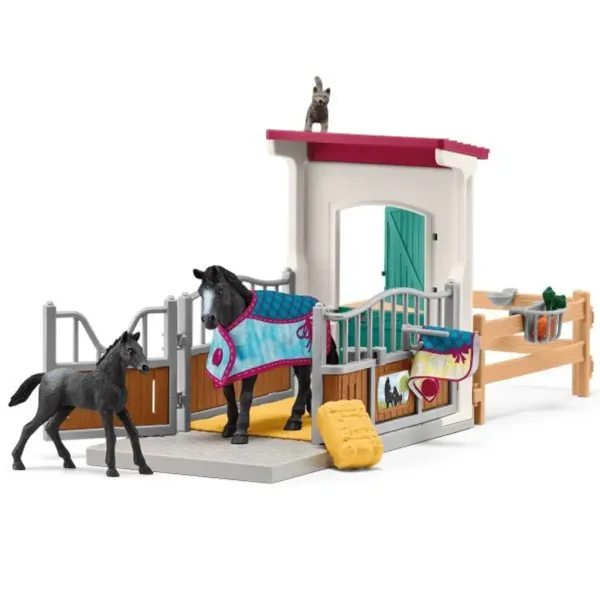 Schleich: Horse Club - Zestaw do zabawy z klaczą i źrebakiem (42611) zdjęcie 3
