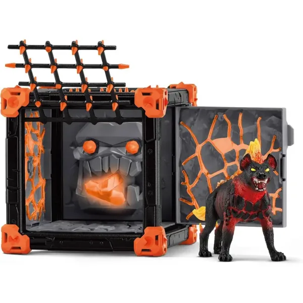 Schleich: Zestaw jaskini bitwy lawy hieny (42674) zdjęcie 2
