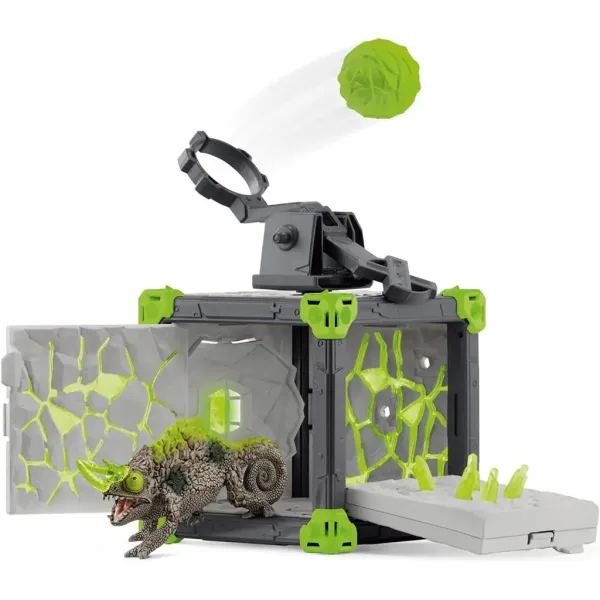 Schleich: Zestaw kameleona w jaskini bitwy (42677) zdjęcie 2