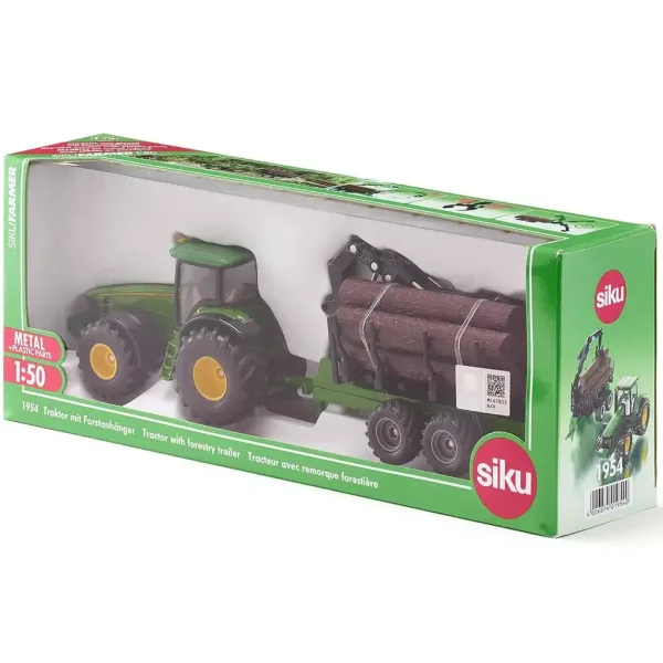 SIKU traktor do transportu kłód John Deere 1/50 zdjęcie 5