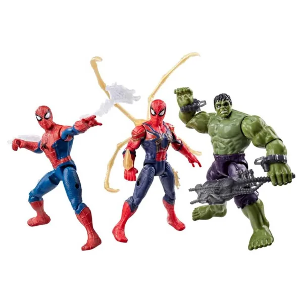 Spider-Man Nowy dzień: ActionVerse Figurki Akcji 3-częściowy zestaw – Hasbro zdjęcie 4