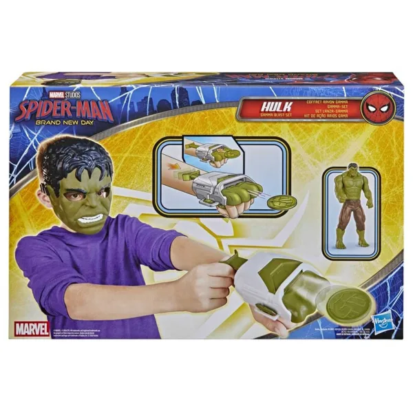 Spider-Man Nowy dzień: Hulk Gamma blast zestaw – Hasbro zdjęcie 2