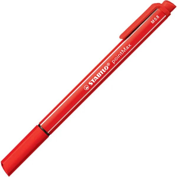Stabilo: pointMax pisak karminowy 0,8mm zdjęcie 1