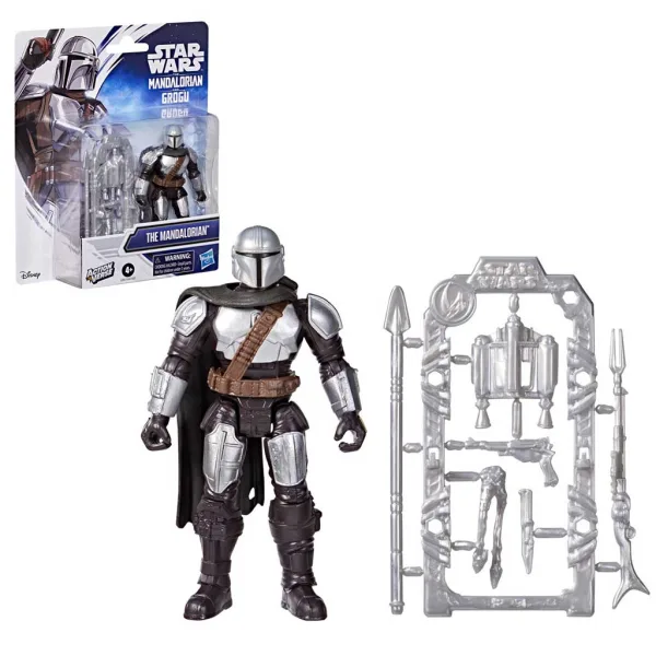 Star Wars: ActionVerse 11cm figura The Mandalorian z akcesoriami - Hasbro zdjęcie 2
