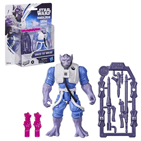 Star Wars: ActionVerse figura Garazeb ZEB Orrelios 11cm z akcesoriami - Hasbro zdjęcie 2