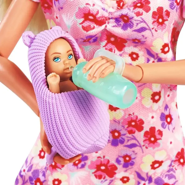 Steffi Love: Steffi ciężarna lalka z łóżeczkiem i akcesoriami - Simba Toys zdjęcie 4