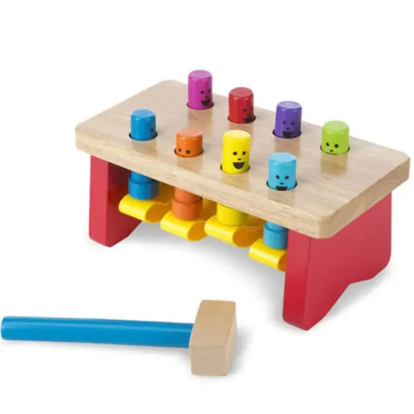 Stół do wbijania drewniany - Melissa & Doug zdjęcie 2