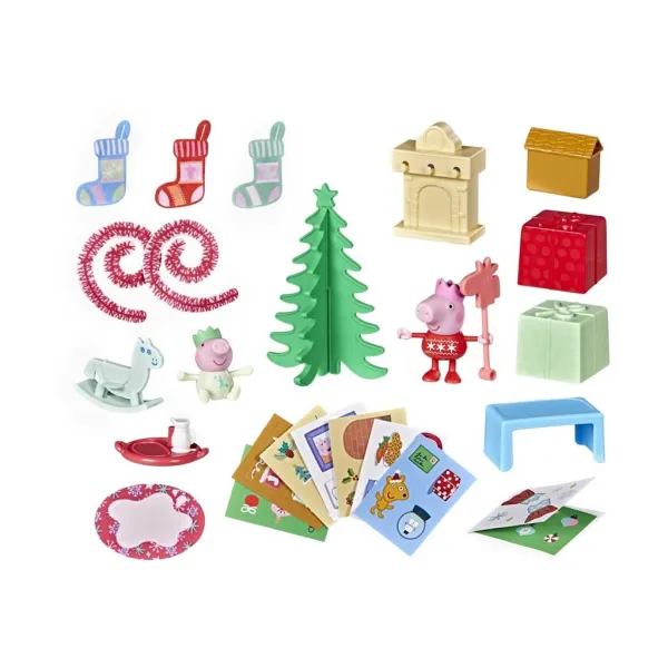 Świnka Peppa: Kalendarz adwentowy Peppy i Evie - Hasbro zdjęcie 2