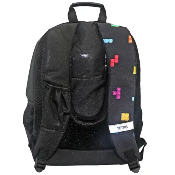 Tetris zaokrąglony plecak szkolny, plecak 33x16x45cm zdjęcie 2