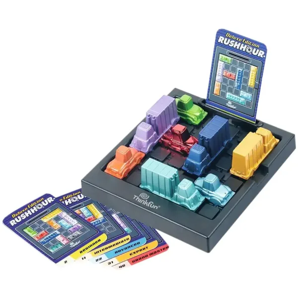 Thinkfun: Rush Hour Deluxe Edition – gra planszowa zdjęcie 3