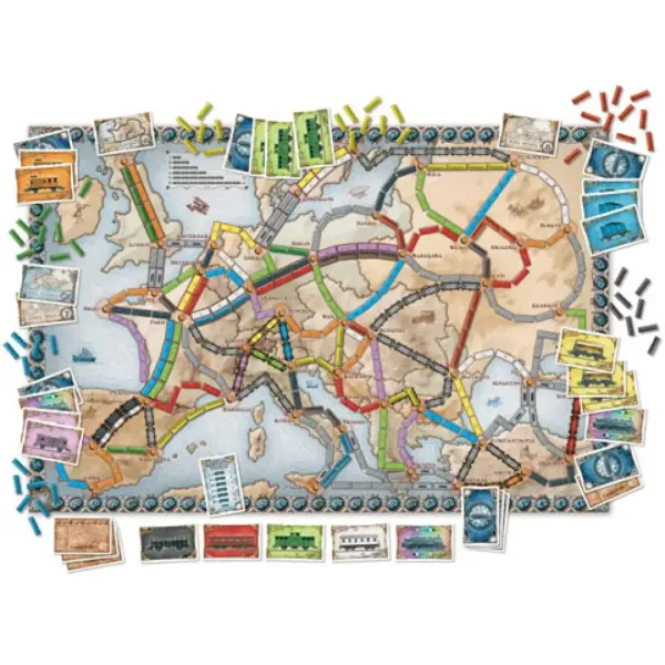 Ticket to Ride Europa gra planszowa zdjęcie 3