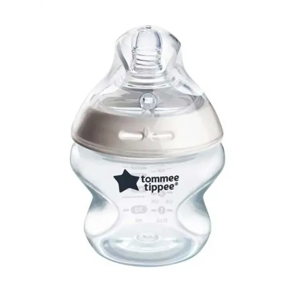 Tommee Tippee: Closer To Nature przezroczysta butelka 150ml (0 m+) zdjęcie 2