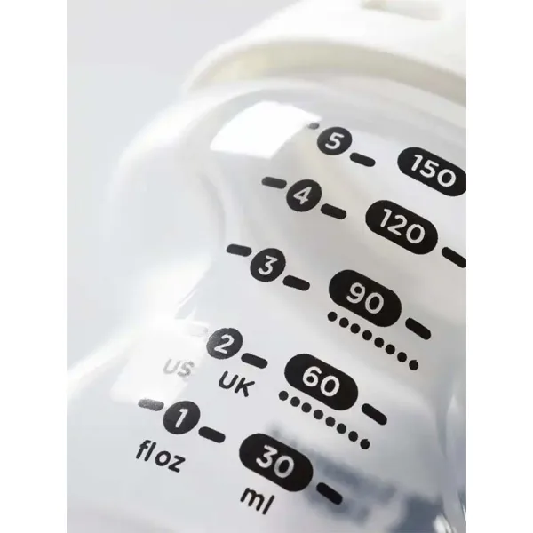 Tommee Tippee: Closer To Nature przezroczysta butelka 150ml (0 m+) zdjęcie 3