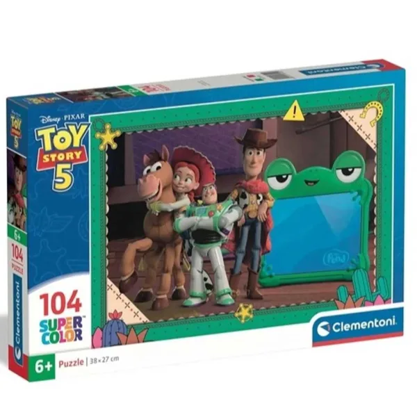 Toy Story 5 104 elementowy Supercolor puzzle - Clementoni zdjęcie 1