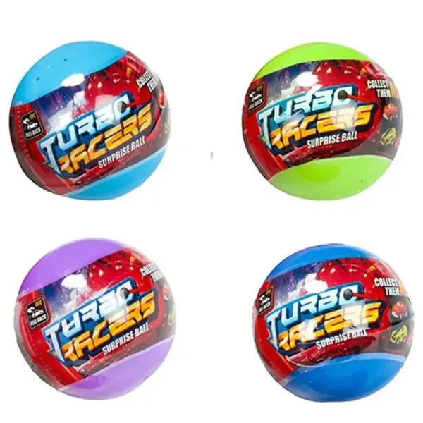 Turbo Racers samochody wyścigowe niespodzianka jajko 1szt zdjęcie 3