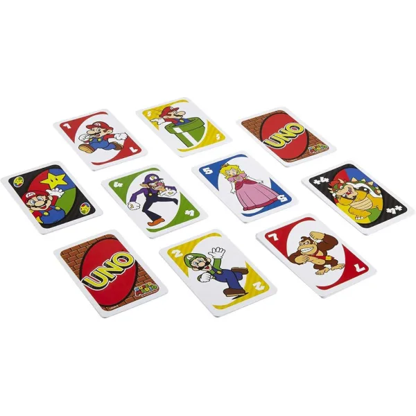 UNO Super Mario gra karciana - Mattel zdjęcie 3