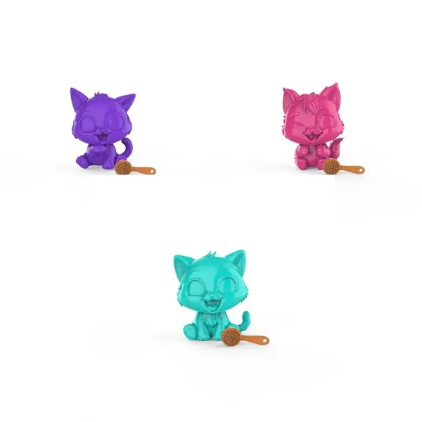 Washy Friends: Color Reveal Kąpielowe kotki w niespodziance w torbie różne 1szt zdjęcie 2