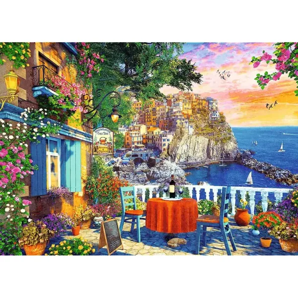 Widok na Cinque Terre 1000-elementowa układanka - Trefl zdjęcie 2