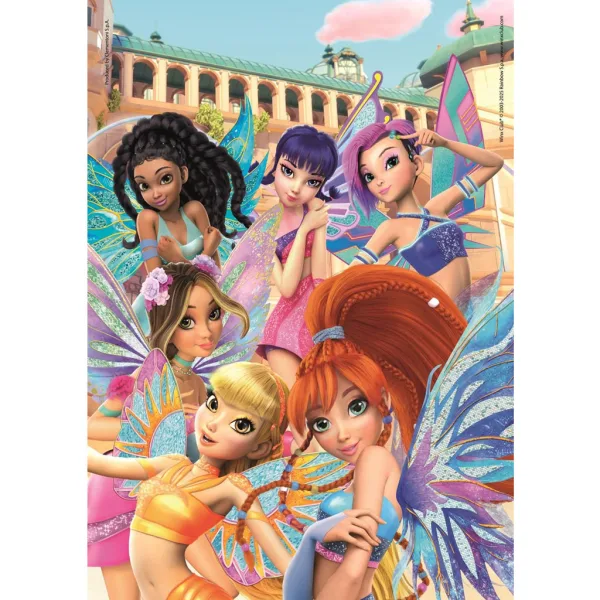 Winx Club zespół 104-elementowa maxi puzzle - Clementoni zdjęcie 2
