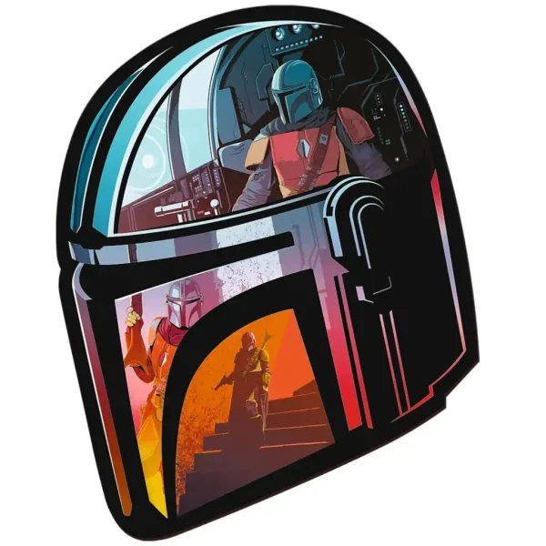 Wood Craft: Star Wars - Premium drewniana układanka Mandalorian 160 elementów - Trefl zdjęcie 2