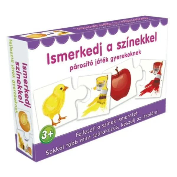 Poznaj kolory w grze dopasowującej zdjęcie 1