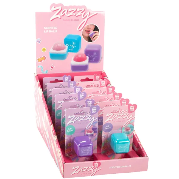 Zazzy: Aromatyczny balsam do ust w różnych zapachach i kolorach 1szt zdjęcie 1