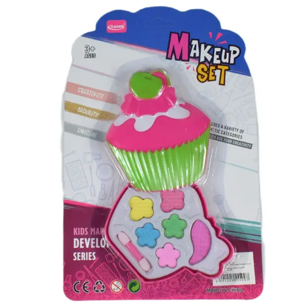 Zestaw do makijażu: Paletka do makijażu w kształcie muffinki zdjęcie 5