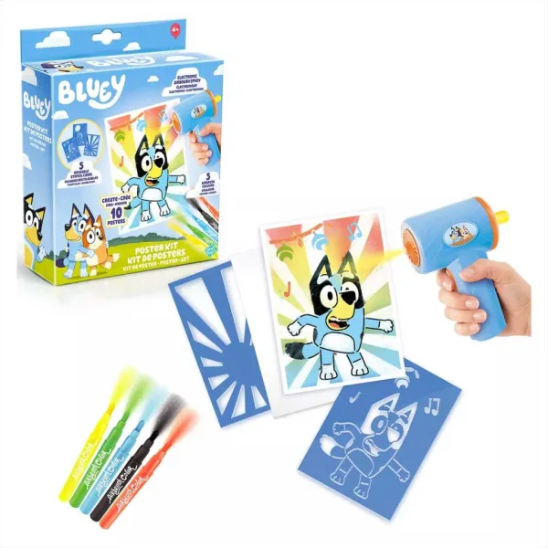 Zestaw do tworzenia plakatów Bluey Airbrush Art zdjęcie 2