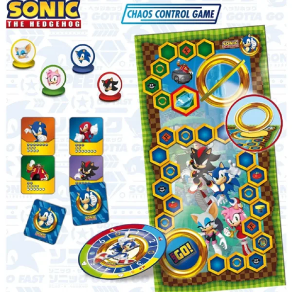 Zestaw gier planszowych Sonic Speedy zdjęcie 2