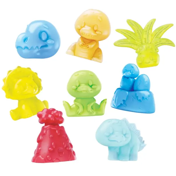Zestaw kreatywny do robienia figurek z galaretki Jelly Gelz Dinos - Simba Toys zdjęcie 2