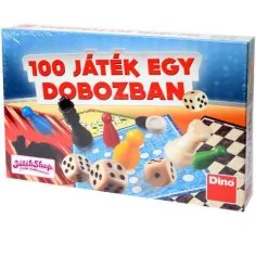 100 gier w jednym pudełku — kolekcja gier planszowych