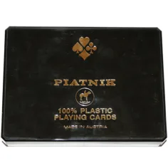 100% plastikowy rummy 2*55 kart - Piatnik