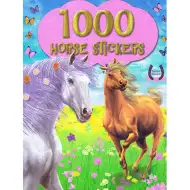 1000 naklejek koni 1. - Album z naklejkami "Kwiecista łąka"