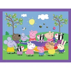 2 w 1 puzzle i gra pamięciowa Świnka Peppa - Trefl zdjęcie 3