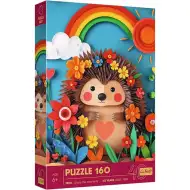 40-lecie - Sztuka z papieru: Jeżyk, puzzle 160 elementów - Trefl
