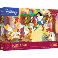 40. rocznica - Królewna Śnieżka i siedmiu krasnoludków puzzle 160 elementów - Trefl