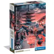 500-elementowe kompaktowe puzzle HQC - Clementoni, miasto Kyoto