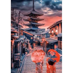 500-elementowe kompaktowe puzzle HQC - Clementoni, miasto Kyoto zdjęcie 2