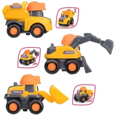 ABC Builder Team: Maszyna budowlana w różnych wariantach - Simba Toys zdjęcie 2