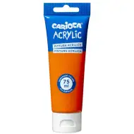 Acrylic 75ml akrylowa farba w kolorze pomarańczowym - Carioca