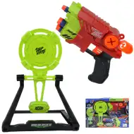Air Blaster: Pistolet na piankowe pociski EVA z tarczą i nabojami 19x14cm