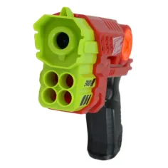 Air Blaster: Pistolet na piankowe pociski EVA z tarczą i nabojami 19x14cm zdjęcie 5