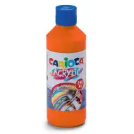Akrylowa farba 250 ml w kolorze pomarańczowym – Carioca