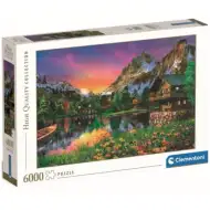 Alpejskie jezioro HQC puzzle 6000 elementów - Clementoni